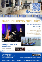 Märchenabend mit Harfe 10.04.